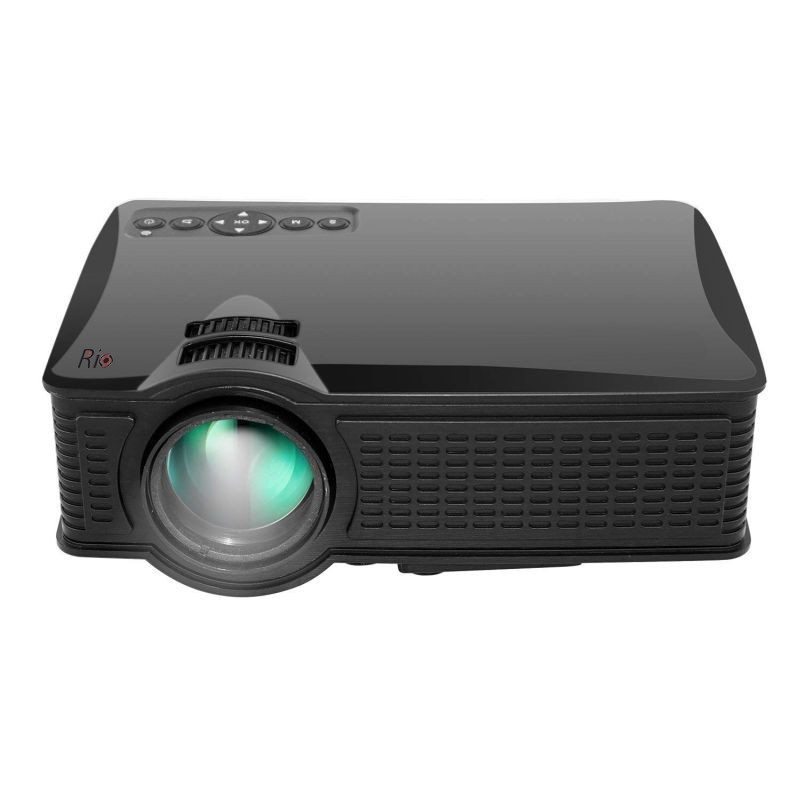 Mini Video Proiector LED, 1500 lumeni, HDMI VGA USB, telecomanda, ProCart - imagine 11